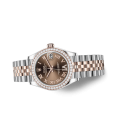 Rolex Datejust m278381rbr-0006 31MM Chocolate Dial Silver-tone Case