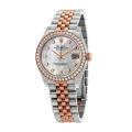 Rolex Datejust m278381rbr-0026 31MM Mother of Pearl Dial Silver-tone Case