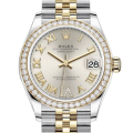 Rolex Datejust m278383rbr-0004 31MM Silver Dial Silver-tone Case