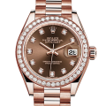 Rolex Datejust 279135rbr-0017 28MM Brown Dial Rose Gold-tone Case