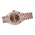 Rolex Datejust 279135rbr-0017 28MM Brown Dial Rose Gold-tone Case