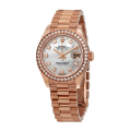 Rolex Datejust m279135rbr-0010 28MM Mother of Pearl Dial Rose Gold-tone Case