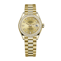 Rolex Datejust m279138rbr-0023 28MM Champagne Dial Gold-tone Case