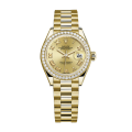 Rolex Datejust m279138rbr-0021 28MM Champagne Dial Gold-tone Case