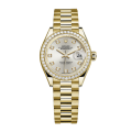 Rolex Datejust m279138rbr-0019 28MM Silver Dial Gold-tone Case