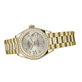 Rolex Datejust m279138rbr-0001 28MM Silver Diamond Dial Gold-tone Case