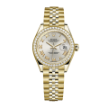 Rolex Datejust m279138rbr-0018 28MM Silver Dial Gold-tone Case