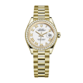 Rolex Datejust m279138rbr-0031 28MM White Dial Gold-tone Case