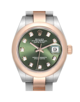 Rolex Datejust 279161 28MM Green Dial Silver-tone Case