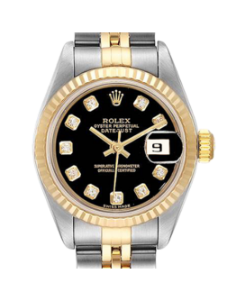 Rolex Datejust 279173 28MM Black Dial Silver-tone Case
