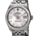 Rolex Datejust m279174-0021 28MM Silver Dial Silver-tone Case