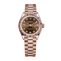 Rolex Datejust m279175-0002 28MM Chocolate Diamond Dial Rose Gold-tone Case