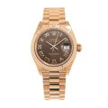 Rolex Datejust m279175-0014 28MM Chocolate Dial Rose Gold-tone Case