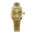 Rolex Datejust m279178-0014 28MM Champagne Dial Gold-tone Case