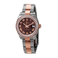 Rolex Datejust m279381rbr-0010 28MM Chocolate Dial Silver-tone Case