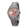 Rolex Datejust m279384rbr-0003 28MM Pink Dial Silver-tone Case