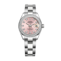 Rolex Datejust m279384rbr-0004 28MM Pink Dial Silver-tone Case