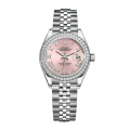 Rolex Datejust m279384rbr-0005 28MM Pink Dial Silver-tone Case