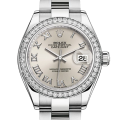 Rolex Datejust m279384rbr-0010 28MM Silver Dial Silver-tone Case