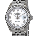 Rolex Datejust m279384rbr-0019 28MM White Dial Silver-tone Case