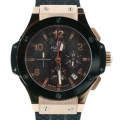 Hublot Big Bang Mens 301.PB.131.RX Black Dial Rose Gold-tone