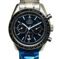 Omega Speedmaster Mens 326.30.40.50.01.001 Silver-tone Black Dial