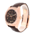 Rolex Sky-dweller 326135-L 41MM Brown Dial Rose Gold-tone Case