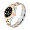 Rolex Sky-dweller m326933-0002 41MM Black Dial Gold-tone Case