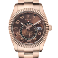 Rolex Sky-dweller 326935BRAO 41MM Brown Dial Rose Gold-tone Case