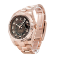 Rolex Sky-dweller 326935BRAO 41MM Brown Dial Rose Gold-tone Case