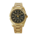 Rolex Sky-dweller 326938BKSO 41MM Black Dial Gold-tone Case