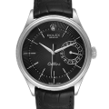 Rolex Cellini m50519-0007 39MM Black Dial Silver-tone Case