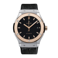 Hublot Classic Fusion Mens 43mm/42mm/45mm 511.NO.1181.LR Stainless Steel Black Dial