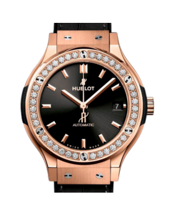 Hublot Classic Fusion 565.OX.1480.LR.1604 33mm Ladies Diamond Watch