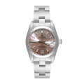 Rolex Oyster Perpetual 76080 36MM Pink Dial Silver-tone Case