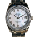 Rolex Pearlmaster 81339 36MM Mother of Pearl Dial Silver-tone Case