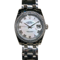 Rolex Pearlmaster 81339 36MM Mother of Pearl Dial Silver-tone Case