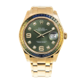 Rolex Pearlmaster 86348SABLV-42748 31MM Green Dial Gold-tone Case