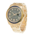 Rolex Pearlmaster 86348SABLV-42748 31MM Green Dial Gold-tone Case