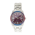 Rolex Pearlmaster 86349SAFUBL-42749 31MM Red Grape Dial Silver-tone Case