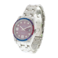 Rolex Pearlmaster 86349SAFUBL-42749 31MM Red Grape Dial Silver-tone Case