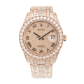 Rolex Pearlmaster m86405rbr-0001 41MM Diamond Paved Dial Rose Gold-tone Case