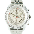 Breitling Bentley Motors Mens A25362-A 46mm Silver-tone