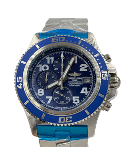 Breitling Superocean A13311D11C1A1 46mm Men's Quartz Blue Dial