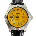 Breitling Avenger 46mm A17319 Mens Stainless Steel Yellow Dial