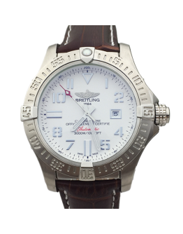 Breitling Avenger A1733110 Men's 46mm Automatic White Dial