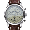 Breitling Transocean 46mm Mens A4131012 Stainless Steel Silver-tone