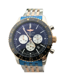 Breitling Chronoliner 46mm Men's RB046116-002 Quartz Ceramics Bezel