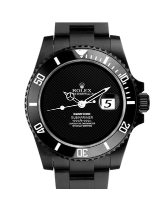 Rolex Submariner Bamford 40MM Black Dial Black-tone Case