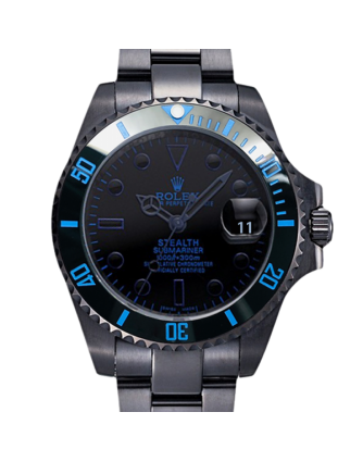 Rolex Submariner BLSTEALTH 40MM Black Dial Black-tone Case